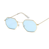 Square Sunglasses Women Rose Gold Sun Glasses Female Transparent Glasses Ladies