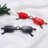 Small Square Steampunk Sunglasses Women Men Metal Frame Sun Glasses Female Gothic