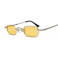 Small Square Steampunk Sunglasses Women Men Metal Frame Sun Glasses Female Gothic