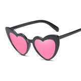 Cat Eye Love Sunglasses Women Heart Sun Glasses Female UV400