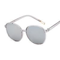 Round Sunglasses Women Transparent Female Sun Glasses Female