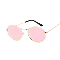 Oval Sunglasses Women Small Black Red Yellow Shades Sun Glasses Female