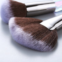 Crystal Makeup Brushes Set Powder Foundation Fan Brush Eye Shadow Eyebrow Professional Blush Makeup Brush Tools