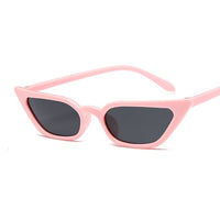 Cat Eye Sunglasses Women Narrow Triangular Glasses Small Sun Glasses Ladies