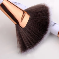 10 Pcs Professional Makeup Brushes Set Full Function Foundation Eye Powder Fan Blush Brush Makeup Tools Brushes Set Kit