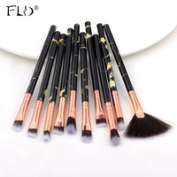 10 Pcs Professional Makeup Brushes Set Full Function Foundation Eye Powder Fan Blush Brush Makeup Tools Brushes Set Kit