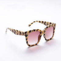 Black Clear Oversized Square Sunglasses Women Gradient Classic Sun Glasses Female Big Square