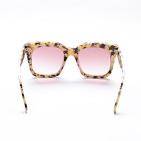 Black Clear Oversized Square Sunglasses Women Gradient Classic Sun Glasses Female Big Square