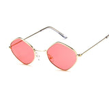 Women Styles Ladies Glasses Mirror Sun Glasses Rose Gold Women Sunglasses UV400