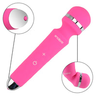 3 Head Powerful Clit Vibrators Magic Wand AV Vibrator Clitoris Stimulator for Women with Anal Vagina Massager