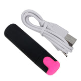 G-spot Massager 10 Speeds USB Rechargeable Strong Vibration Waterproof With Rabbit Cap Mini Bullet Vibrator for Women