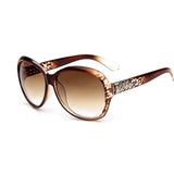 Women Decorative Large Frame Sun Glasses Europe United States Sunglasses