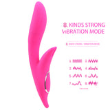 APP Bluetooth Wireless Control G-spot Massager Rabbit Heating Vibrator Clitoris Stimulator Dildo Vibrator for Women