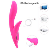 APP Bluetooth Wireless Control G-spot Massager Rabbit Heating Vibrator Clitoris Stimulator Dildo Vibrator for Women