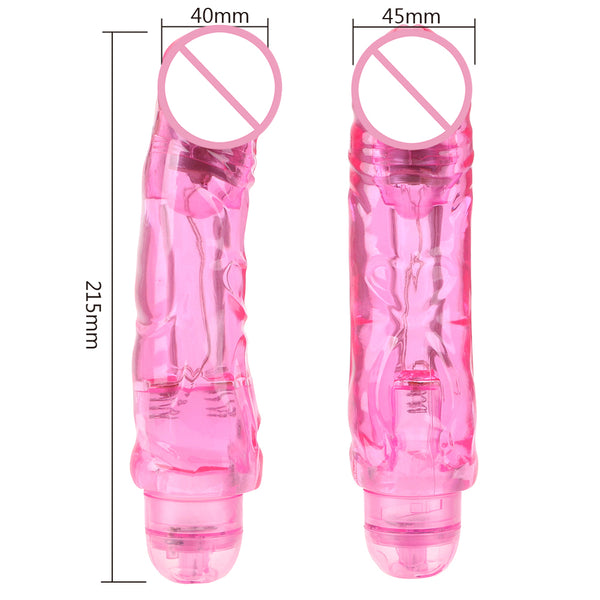 Big Dildo Vibrator Realistic Jelly Dildo Masturbator for Women G-spot Stimulate Realistic Penis