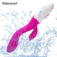 G-spot Dildo Vibrator 30 Speed Dual Vibration Clitoris Vagina Stimulator for Women Masturbation Waterproof
