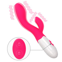 G-spot Dildo Vibrator 30 Speed Dual Vibration Clitoris Vagina Stimulator for Women Masturbation Waterproof