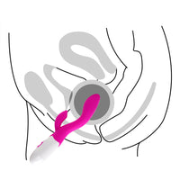 G-spot Dildo Vibrator 30 Speed Dual Vibration Clitoris Vagina Stimulator for Women Masturbation Waterproof