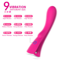 9 Speeds Big Dildo Vibrator Masturbator USB Charging for Woman G Spot Magic Wand Silicone