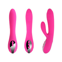 12 Speed Rabbit Dildo Heating Vibrator Clitoris Stimulator G Spot Vaginal Massager for Women Adult Product