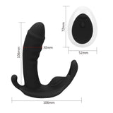 Wearable Butterfly Dildo Vibrator 10 Speed Vibrating Panties G Spot Massager Clitoris Stimulator for Women