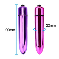 10 Speeds Mini Bullet Vibrator Dildo Vibrator Adult for Women Waterproof G-spot Clitoris Stimulator