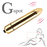 10 Speeds Mini Bullet Vibrator Dildo Vibrator Adult for Women Waterproof G-spot Clitoris Stimulator