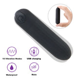 Strong Vibration 10Speed for Women Clitoris Stimulator USB Charged Remote Control Bullet Vibrator Vaginal Massager