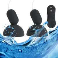 16 Frequency Suction Cup Nipple Sucker Vibrator Nipple Massager G-spot Stimulate Remote Control for Woman Breast Pump