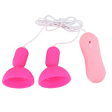 16 Frequency Suction Cup Nipple Sucker Vibrator Nipple Massager G-spot Stimulate Remote Control for Woman Breast Pump