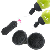 16 Frequency Suction Cup Nipple Sucker Vibrator Nipple Massager G-spot Stimulate Remote Control for Woman Breast Pump