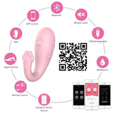 8 Frequency Silicone Adult Game for Women APP Bluetooth G-spot Massage Monster Pub Vibrator Wireless Remote control