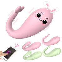 8 Frequency Silicone Adult Game for Women APP Bluetooth G-spot Massage Monster Pub Vibrator Wireless Remote control