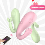 8 Frequency Silicone Adult Game for Women APP Bluetooth G-spot Massage Monster Pub Vibrator Wireless Remote control