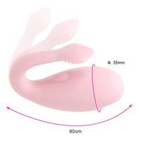 Silicone 10 Speeds Whale Jump Egg Vibrator Clitoris Stimulate Masturbator for Women Wireless Remote Control