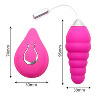 Vibrator Waterproof Remote Control Climax G-Spot Massager for Women USB Charging Clitoris Stimulator Adult Product