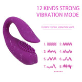 12 Speed Dildo Vibrators G-spot Massager Wireless Remote Control Vagina Stimulator for Women Clitoral Licking