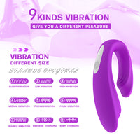 Bendable G-spot Vibrator Wireless Remote Control Vibrator Clitoris Vagina Stimulator for Women Couple Share