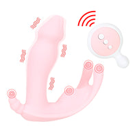 Wearable Vibrator Wireless Remote Dildo Vibrator for Women Masturbator Clitoris Stimulator 10 Speeds