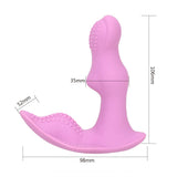 Wearable Vibrator Wireless Remote Dildo Vibrator for Women Masturbator Clitoris Stimulator 10 Speeds