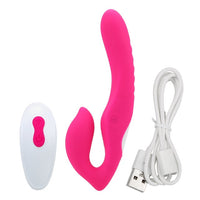 Lesbian for Couples Dildo Vibrator Penetration Strap-on Dildos Strapless Strapon Double Vibrating Anal massager