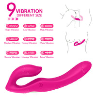 Lesbian for Couples Dildo Vibrator Penetration Strap-on Dildos Strapless Strapon Double Vibrating Anal massager