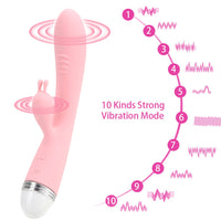 10 Speeds for Women Masturbator Vagina Clitoris Stimulator Rabbit Vibrators Dildo Vibrator G-spot Massager