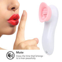 Clit Vagina Stimulator Tongue Vibrators Oral Sex for Women Clitoris Nipple Sucker 7 Speeds G-spot Massage