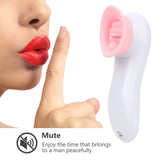 Clit Vagina Stimulator Tongue Vibrators Oral Sex for Women Clitoris Nipple Sucker 7 Speeds G-spot Massage