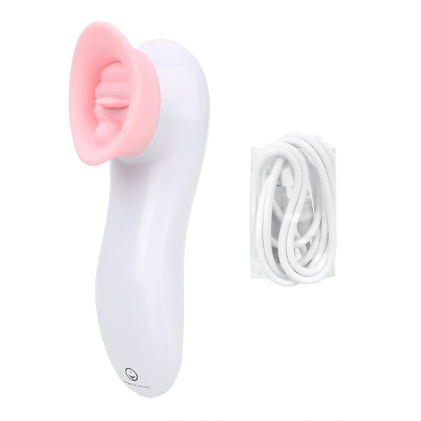 Clit Vagina Stimulator Tongue Vibrators Oral Sex for Women Clitoris Nipple Sucker 7 Speeds G-spot Massage