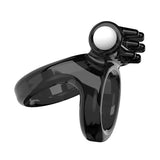 OLO Couple Lover Sex Toys for Men Male Penis Ring Sexy Dual Ring  Time Delay Rings Enlargement Soft Silicone Tentacle Vibration