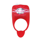 Cock Vibrating Rings for Man Delay Ejaculation Penis Ring Vibrator Penis Erections Electric Shock Ring