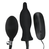 OLO 10 Frequency Anus Dildo Sex Toys For Woman Men Gay Vibration Expand Inflatable Anal Plug Anal Expander Super Big Butt Plug