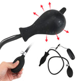 OLO 10 Frequency Anus Dildo Sex Toys For Woman Men Gay Vibration Expand Inflatable Anal Plug Anal Expander Super Big Butt Plug